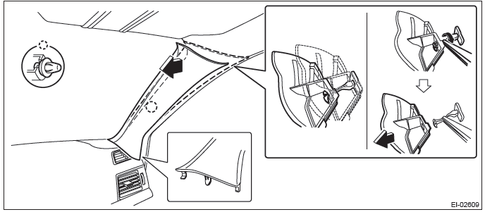 Subaru Outback. Seat Belt System