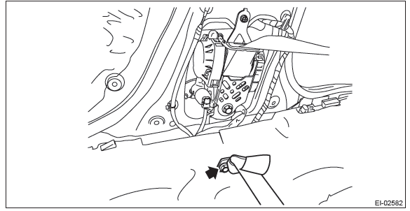 Subaru Outback. Seat Belt System