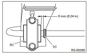 Subaru Outback. Rear Suspension