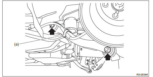 Subaru Outback. Rear Suspension