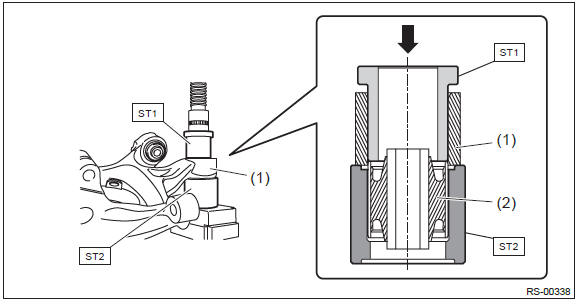 Subaru Outback. Rear Suspension