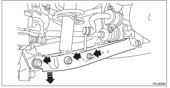 Subaru Outback. Rear Suspension