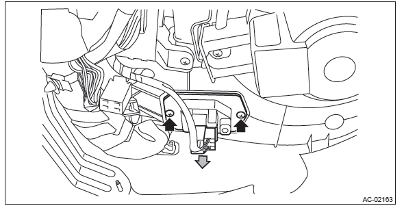 Subaru Outback. HVAC System (Heater, Ventilator and A/C)