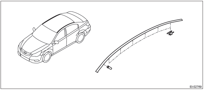 Subaru Outback. Exterior/Interior Trim