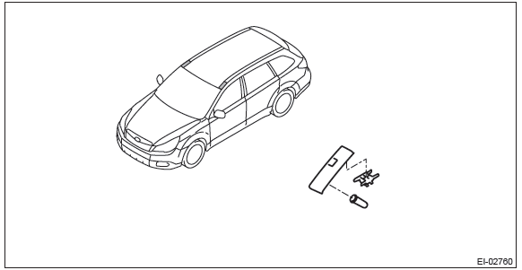 Subaru Outback. Exterior/Interior Trim