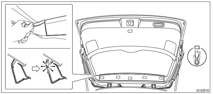 Subaru Outback. Exterior/Interior Trim