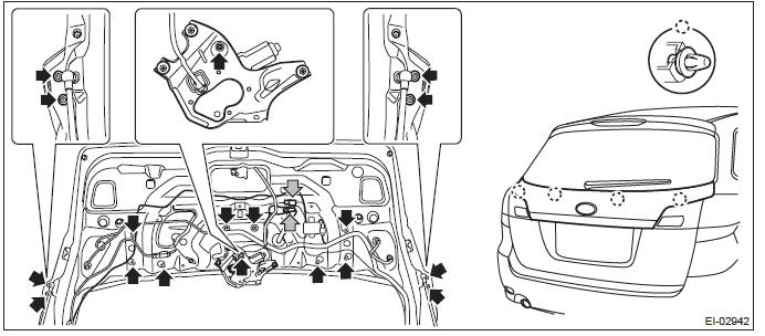 Subaru Outback. Exterior/Interior Trim