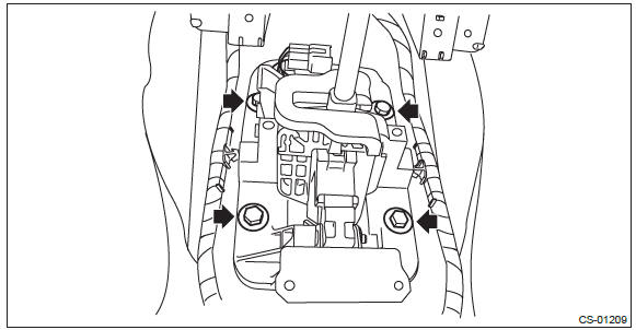 Subaru Outback. Control Systems