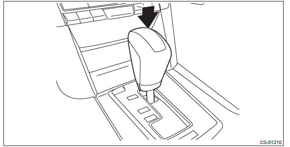 Subaru Outback. Control Systems