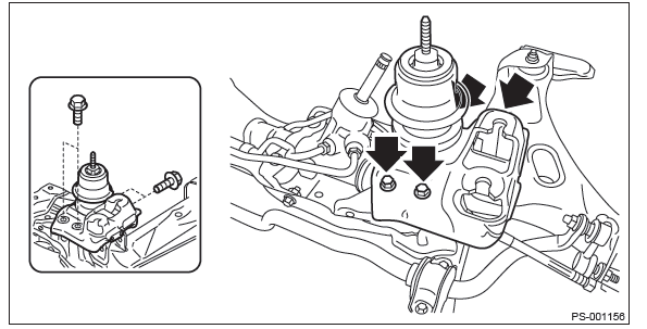 Subaru Outback. Power Assisted System (Power Steering)