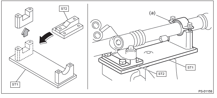 Subaru Outback. Power Assisted System (Power Steering)