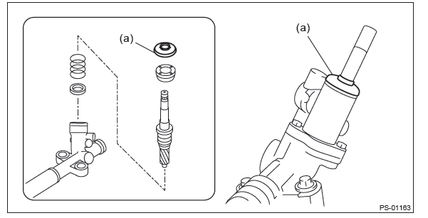 Subaru Outback. Power Assisted System (Power Steering)