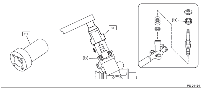 Subaru Outback. Power Assisted System (Power Steering)