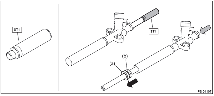 Subaru Outback. Power Assisted System (Power Steering)