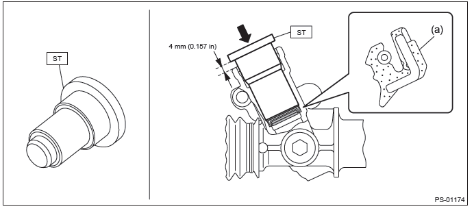 Subaru Outback. Power Assisted System (Power Steering)