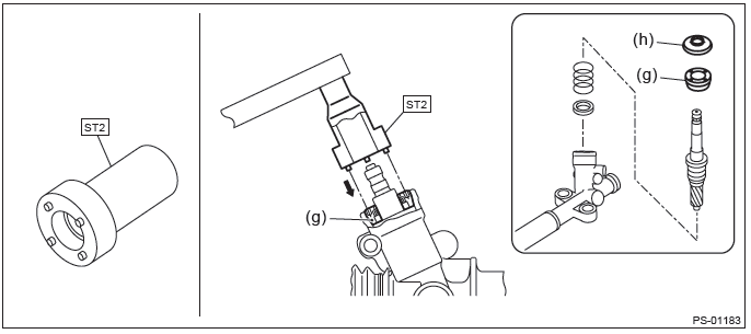 Subaru Outback. Power Assisted System (Power Steering)