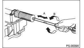 Subaru Outback. Power Assisted System (Power Steering)