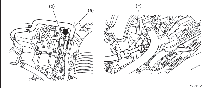 Subaru Outback. Power Assisted System (Power Steering)