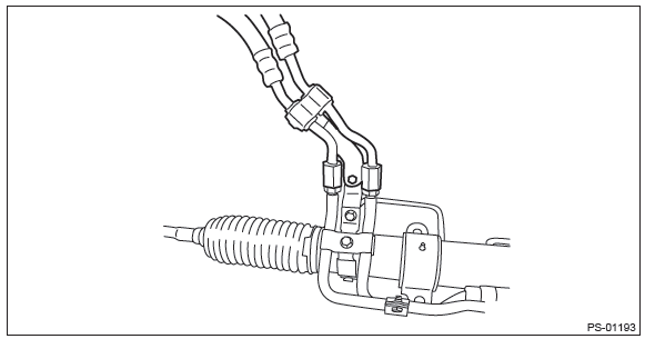 Subaru Outback. Power Assisted System (Power Steering)