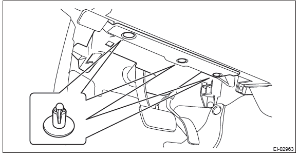 Subaru Outback. Brake