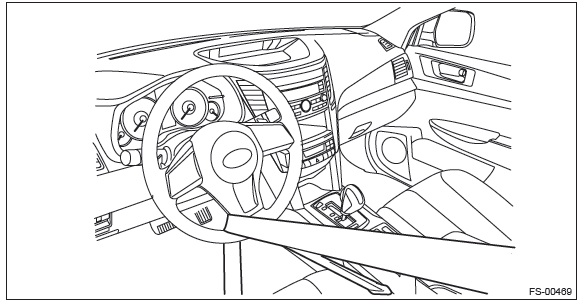 Subaru Outback. Power Assisted System (Power Steering)