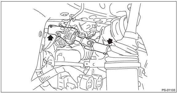 Subaru Outback. Power Assisted System (Power Steering)