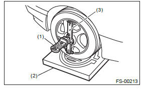 Subaru Outback. Front Suspension