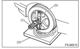 Subaru Outback. Front Suspension