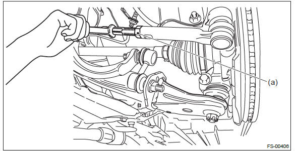 Subaru Outback. Front Suspension