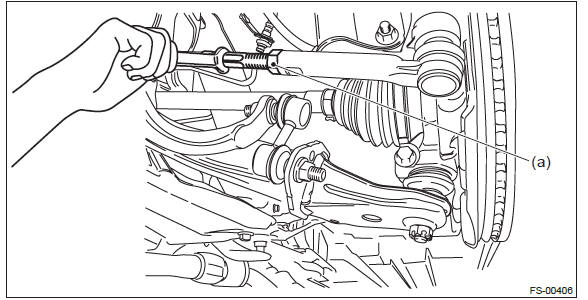 Subaru Outback. Front Suspension