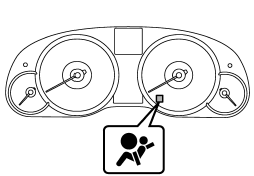 A diagnostic system continually monitors the readiness of the SRS airbag system