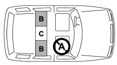 A: Front passenger’s seat