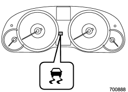 The light illuminates when the ignition switch is turned to the “ON” position