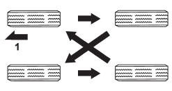 Vehicles equipped with 4 non-unidirectional tires