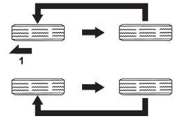 Vehicles equipped with unidirectional tires